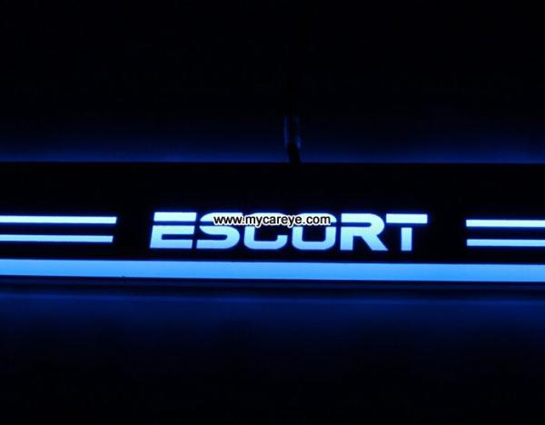 Ford Escort Scuff Plate LED Light Bar Car Door Scuff Plate aftermarket