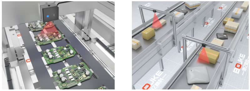AF Type Compact Industrial Smart Camera Vision Sensor Machine Vision OCR Built In AI For Optics
