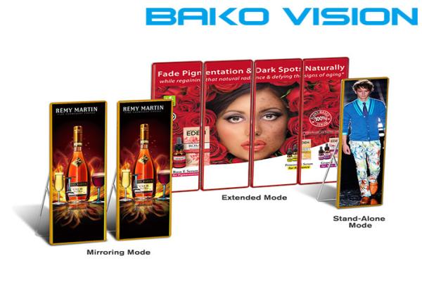 Standing Poster LED Screen Front Service Mirror LED Display Nationstar LEDs Slim/Lightweight