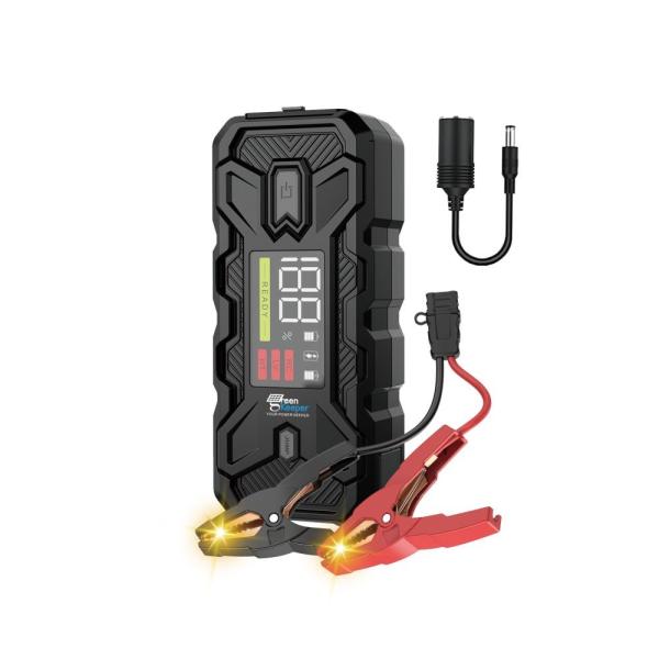 Aumente a bateria do seu veículo com o UltraSafe Super Capacitor 3000A Battery Booster Pack