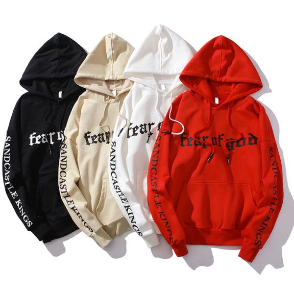 Lightweight Skin - Friendly Ladies Oversized Hoodie Plain Dyed