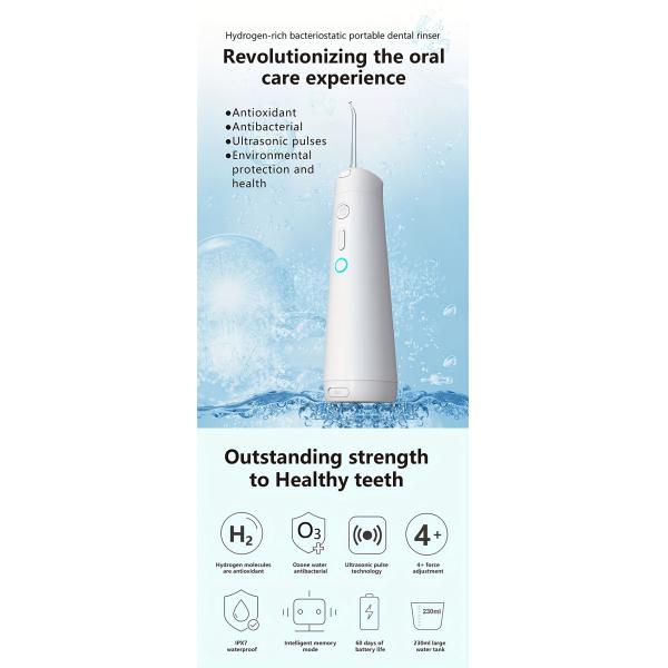 Household Cleaning Hydrogen-Rich Dental Flush with Antibacterial Function CE ISO Certified
