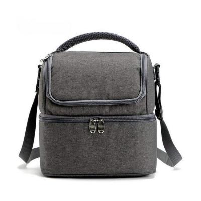 Personalized Insulated Cold Bags / Cool Carry Cooler Bag With 2 Separate Compartments
