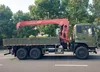 Heavy-Duty 6X6 Hydraulic Truck with 12 ton 5-Section boom Crane