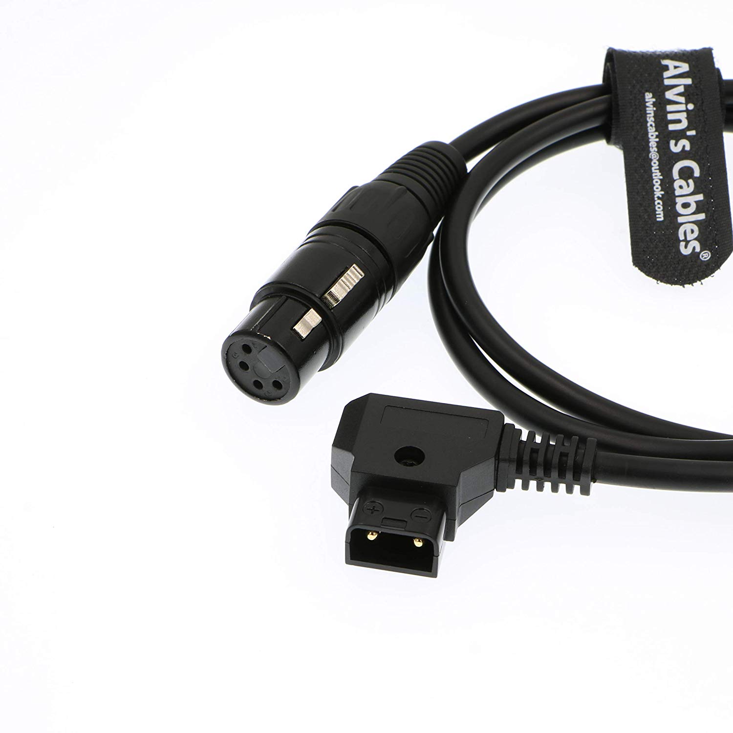 Женщина Pin Sony F55 SXS XLR 4 к силовому кабелю камеры крана d