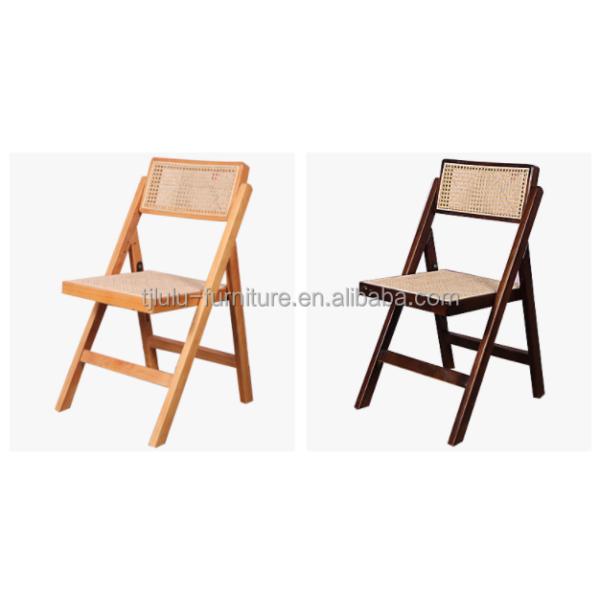 Customized Tianjin Lulu Outdoor Folding Rattan Garden Chairs for Comfortable Seating