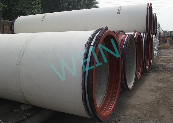 ISO2531 Standard Jacked Pipe Ductile Iron Wear Resistant For Steam Supply