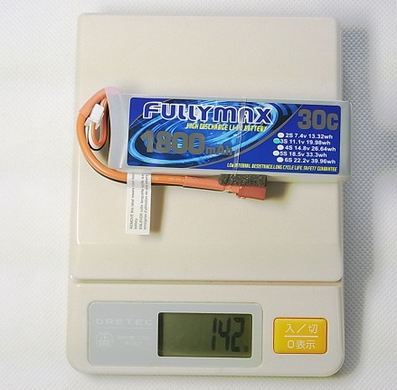батарея LiPo штепсельной вилки 30C 1800mAh 3S 11.1V t для крытого медленного самолета летчика RC пилотажного