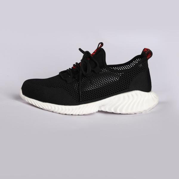 Slip Punture Resistant Low Cut Safety Shoes Rubber Plastic Outsole Steel Toe Metal Eyelets