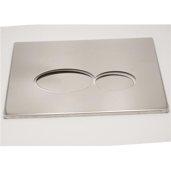 Крышка цистерны с водой туалета нержавеющей стали, прочная кнопка притока туалета