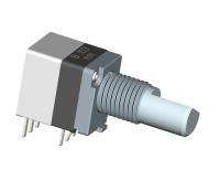 DIP monté sur PCB Lug Rotary Multi Turn Potentiomètre 300-3MK Résistance Arbre rond 10 000 Cycles