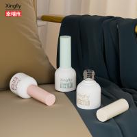10 ml Botão de esmalte de unhas Gel redondo UV Polish Customize LOGO Botão de vidro