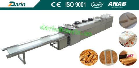 Healthy snack peanut bar making machine / rice cake making machine
