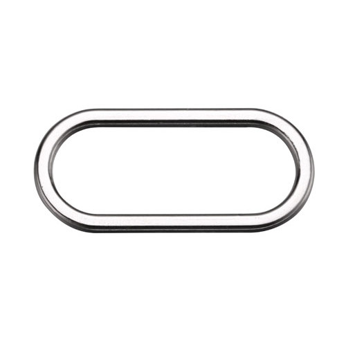 Регулируемый регулятор кольца бюстгальтера 6mm, овальные кольца Swimwear металла