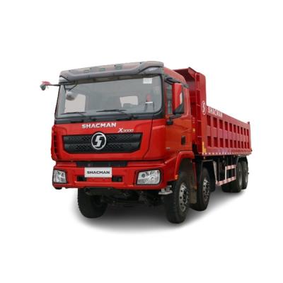 Caminhões de descarga Shacman estáveis e seguros com design de transportador de 8 m e colocação ideal
