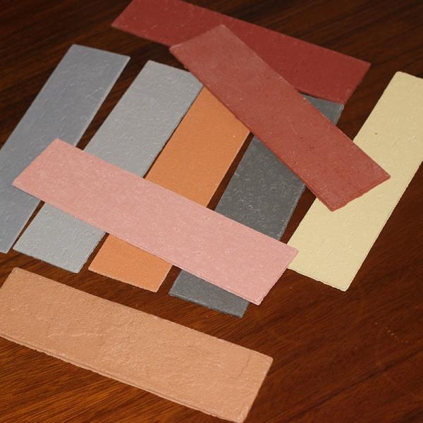 Acid Resistant Flexible Ceramic Tiles Fire Resistance for External Wall