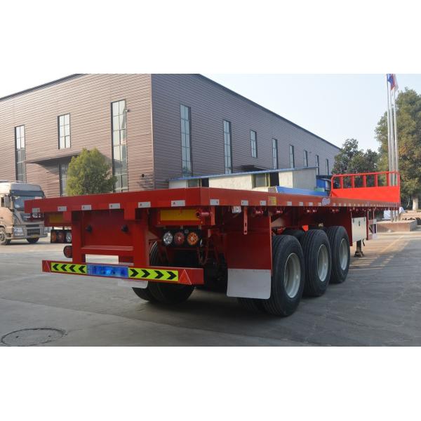 Heavy Duty 80t Removable Low Bed Trailers For Construction Equipment