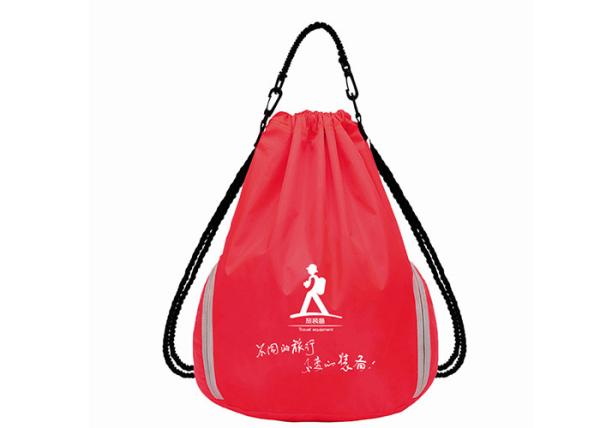 Custom outdoor riding backpack sports basketball drawstring bag travel bag yoga fitness folding bag
