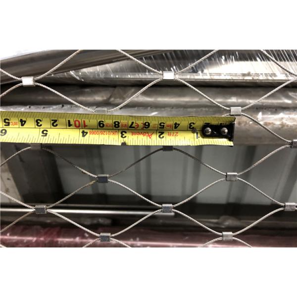 сетка кабеля нержавеющей стали 50мм гибкая