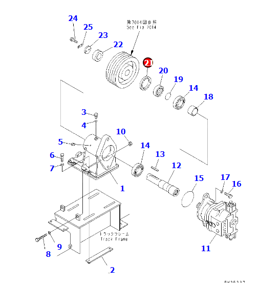 07012-10105 Набор масла для тюленей KOMATSU Части 568 D85A D85E GD805A GD825A WA600 WD600 WF600T WF650T