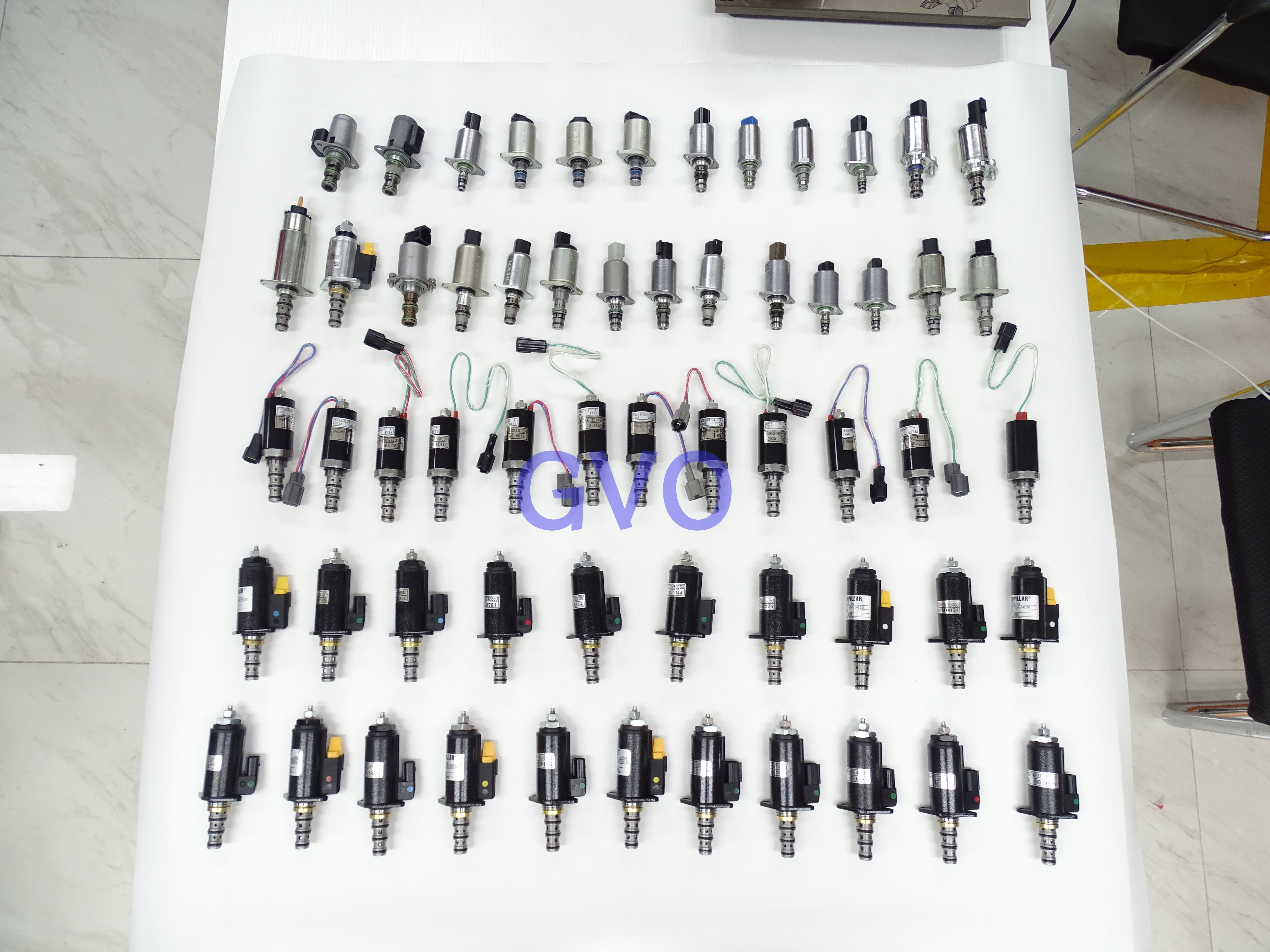 GVO M20C2809553 Throttle Knob Control Panel Switch Air Conditioner Panel Switch Box Panel Switch Control Assembly for Excavators