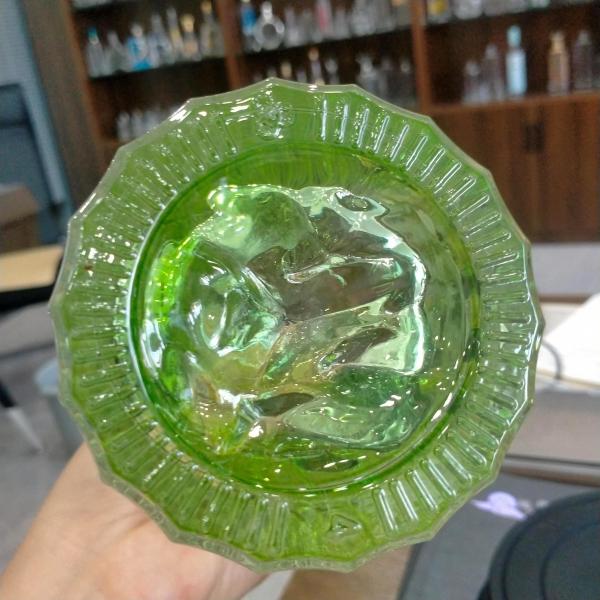 Clear Logo Glass Bottle With Heavy Bottom Unique 700ml Vodka Glass Bottle