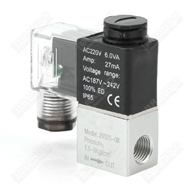 5/2 type C.A. de la vanne électromagnétique de G1/4 » Namur 4M210-08 Airtac de C.C 220V de 24V