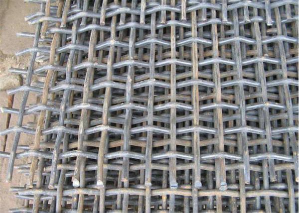 Quarry Screen Mesh Crimped Wire Mesh 4mm For Manganese Steel Mines