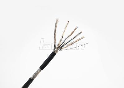4 pares que Cat7 remendam o revestimento do cabo ROHS protegeram o solha da passagem do cabo Cat7 pela relação