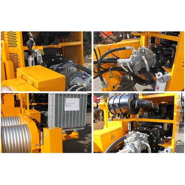 Overhead Transmission Hydraulic Laying Puller Max Intermittent Pull 90kN