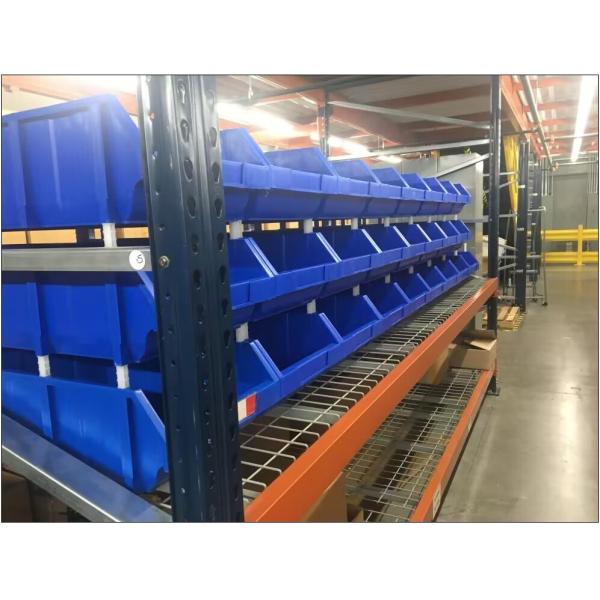 Heavy-Duty Large Rectangular Storage Box Stackable Multifunctional Eco-Friendly PP & PC Injection 10kg Load