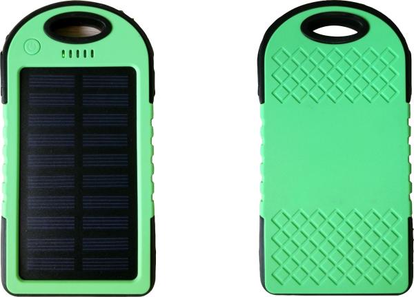 2016 Solar Power Bank 4000mAh Waterproof Powerbank Cargador Portable Solar Charger for Cell Phones