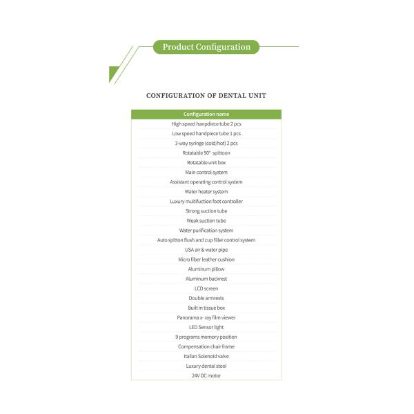Cast Aluminum Backrest Stomatology Equipment Mobile Dental Cart Unit
