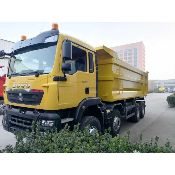 New SINOTRUK HOWO TX 8x4 Dump Truck with 420 HP Engine and 30-40 Tons Loading Capacity