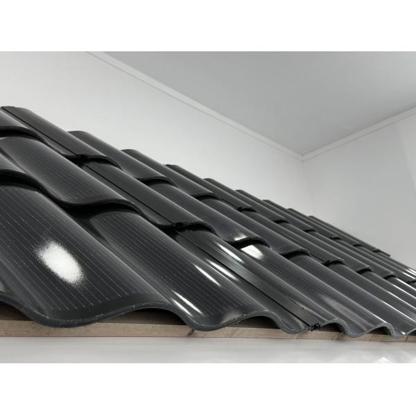 Durable Tiles 50W Solar Roof Tiles System Transparent Solar PV Roof Bificial Solar Cell Module Max. Power 50W 685*420*9mm
