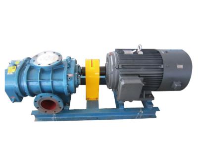 Mova ventilador de ar do ventilador das raizes do Tri lóbulo da pressão 58.8kpa do tamanho 40mm/raizes para a fábrica de tratamento da efluência