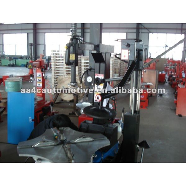 AA4C car tire changer with double helper and lifter