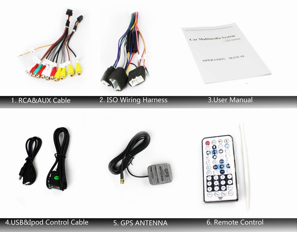 Car stereos radio bluetooth gps for Toyota Corolla /Auris 2012 OCB-7010