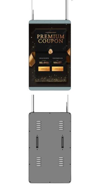 Display de cartazes LED P2.5mm de cor completa para publicidade interna