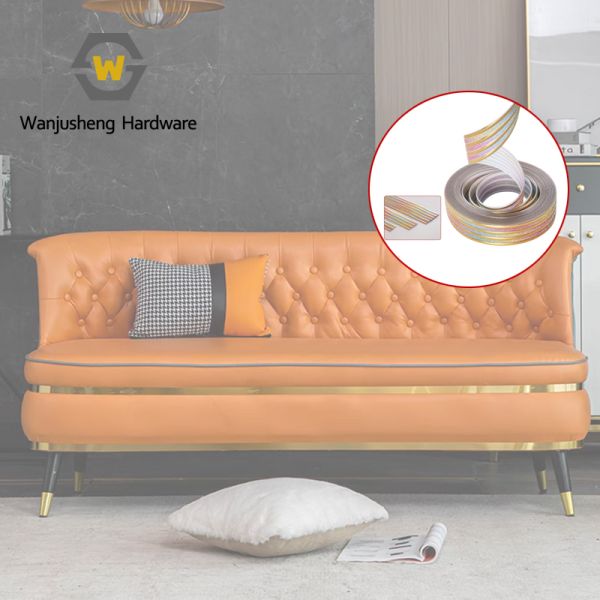 Sofa Car Table Use Plastic Edge Banding PVC Decoration Strip Beautiful Sewing Edge Accessory