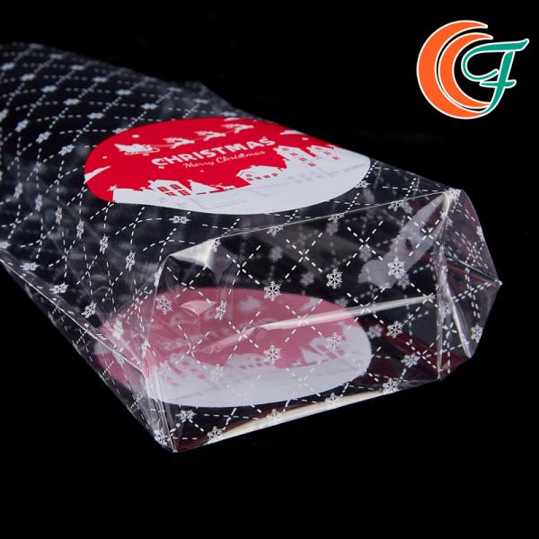 Логотип напечатал пластиковое рождество упаковывая поли сумок Biodegradable Resealable