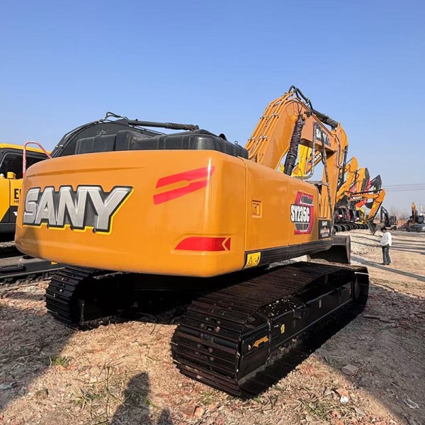 SY235C Hydro Used Sany Excavator Crawler 23 Ton 2100rpm Track Digger