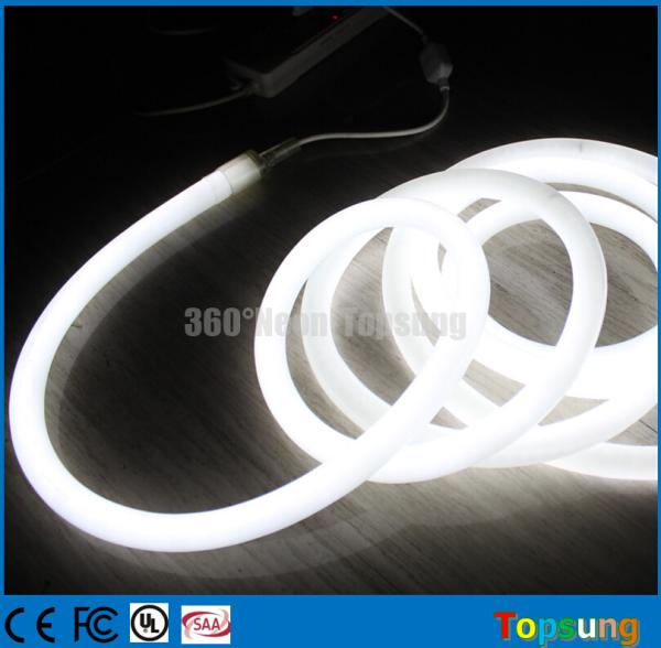 82' spool 360 degree white led neon flex 24v for boat