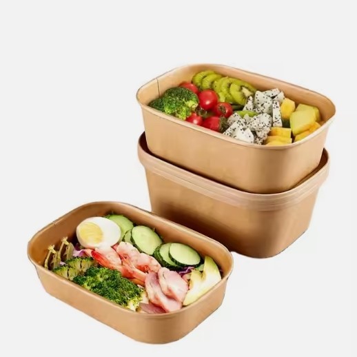 Eco Friendly Kraft Bento Box Food Catering Boxes Bagasse Made Biodegradable