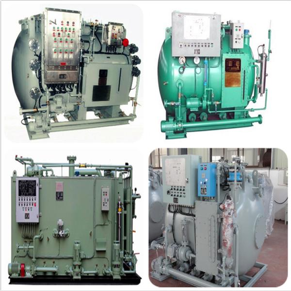 Horizontal Circular Marine Auxiliary Machinery Black Gray Water Treatment Device