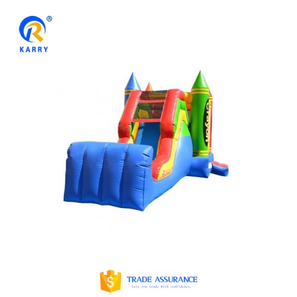 Large Kids and Adults Inflatable Monster Truck Bounce House with Slide EN14960 Certified