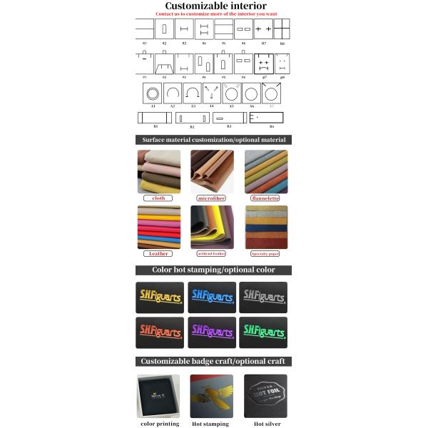 Boîte d'emballage de bijoux personnalisée pour colliers et bracelets