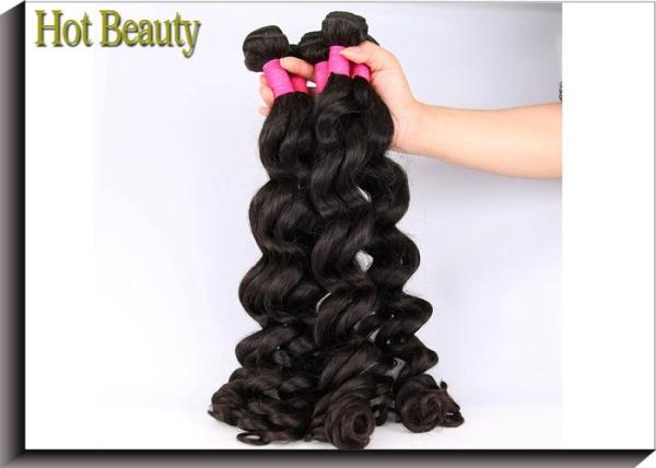 Brazilian Big Wavy Natural Color 6A Grade Virgin Human Hair Extensions