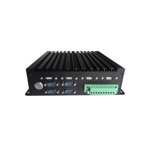 MIS-EPIC06-4L Fanless Box PC / IPC Industrial Computer U Series CPU 4 Network 6 Series 6USB