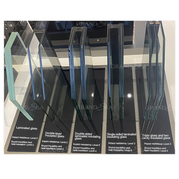 Grandsea Waterproof Hurricane Proof Aluminium Alloy Patio Glass Bi Folding Door American Bifolding Aluminum Folding Door